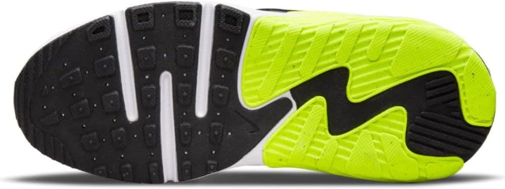 Nike Herren Air Max Excee Sneaker 27.5 EU White Black Iron Grey Volt, 27.5 EU White Black Iron Grey