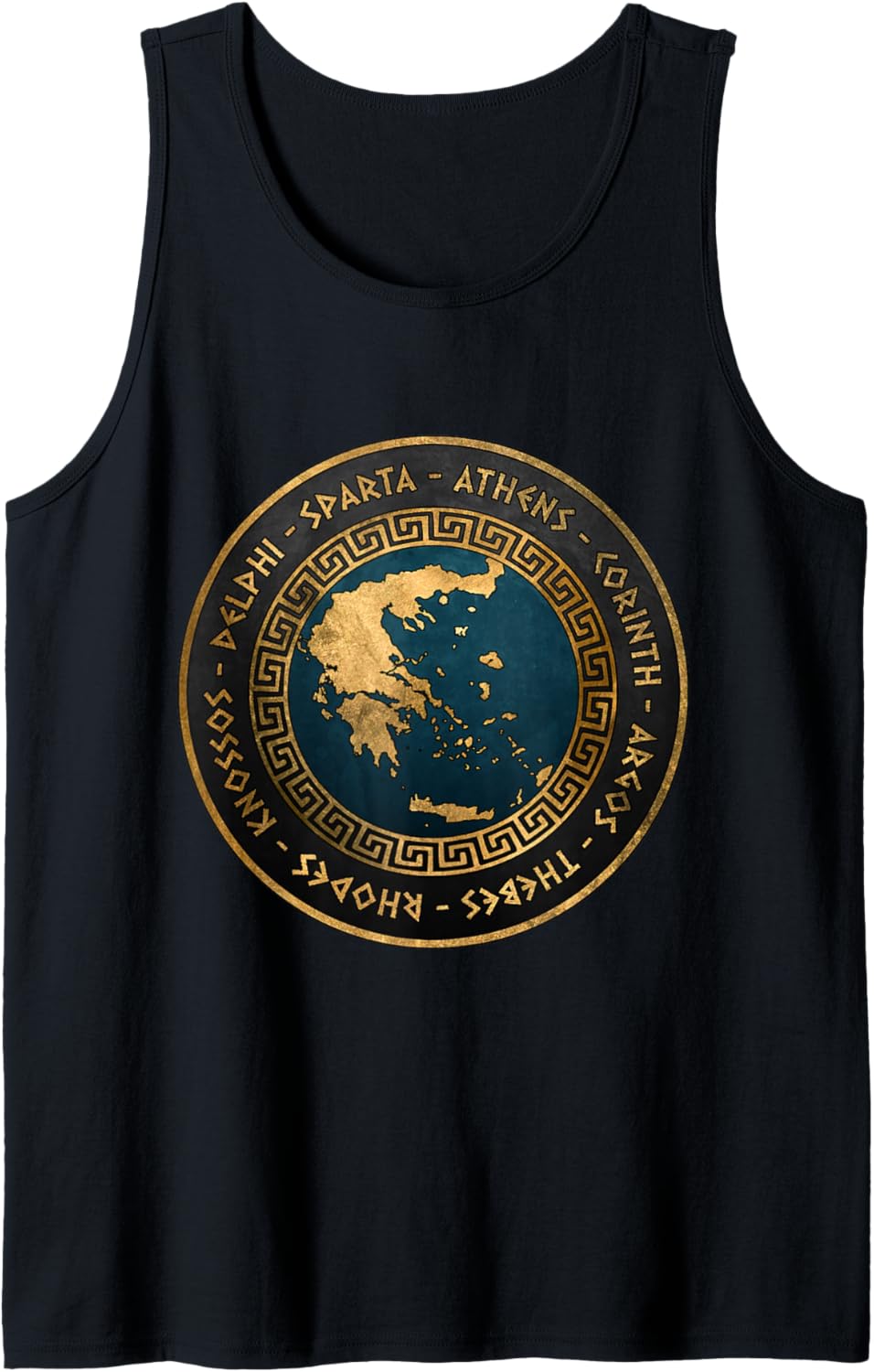Altgriechische Städte des antiken Griechenlands Tank Top