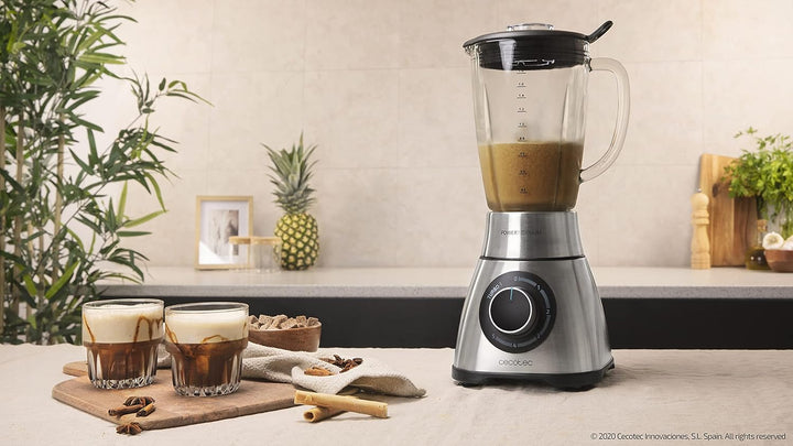 Cecotec 4140 Standmixer Power Black Titanium 1300 PerfectMix