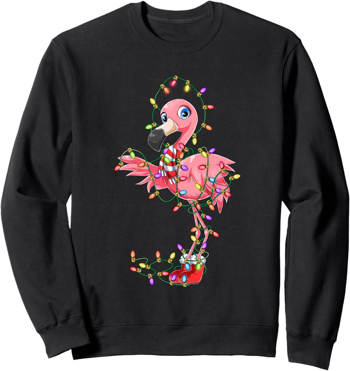 Flamingo Weihnachten Geschenk Pinker Flamingo Sweatshirt