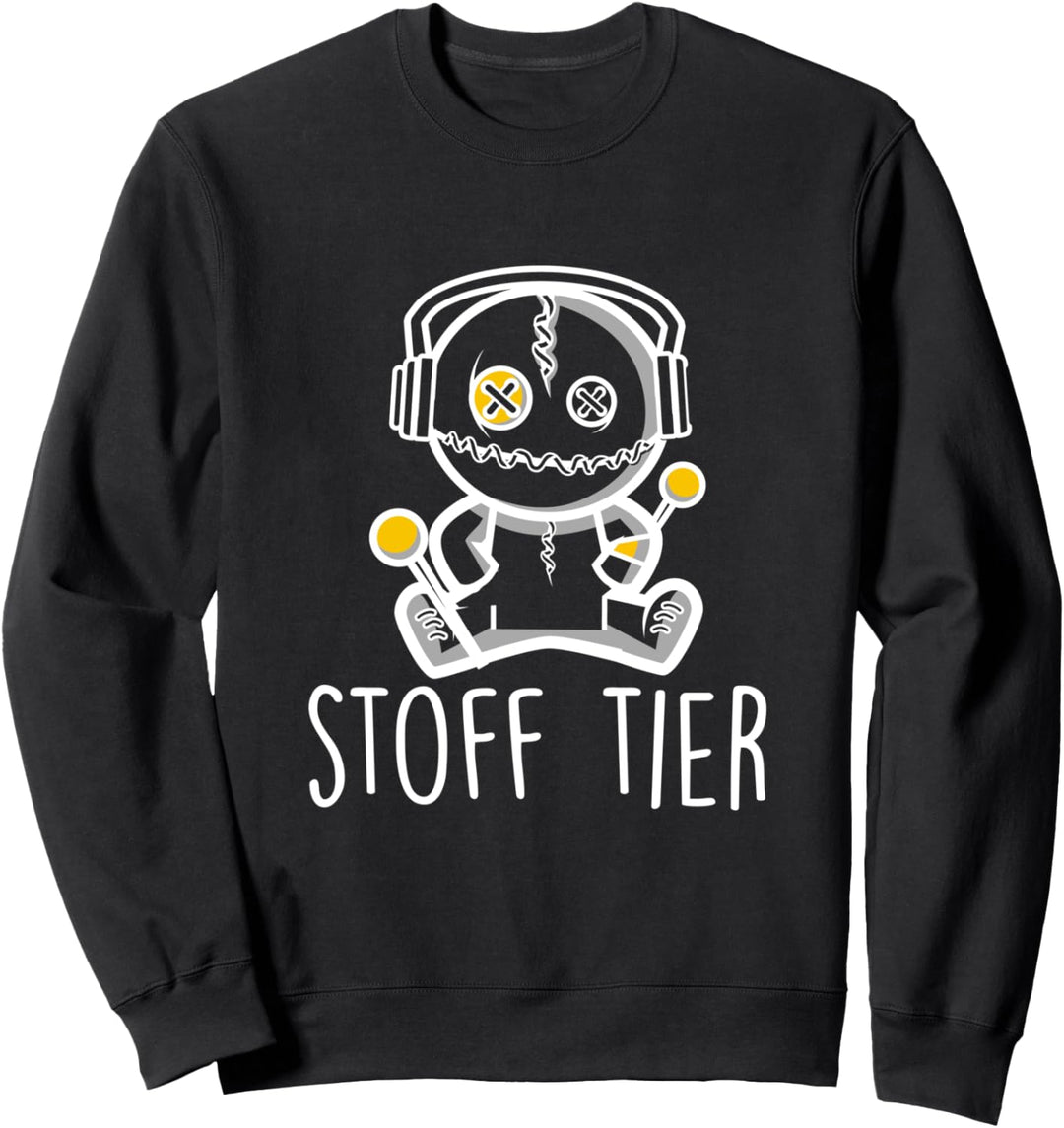 Stofftier Drogen Techno Hardtekk Tekk Rave Sweatshirt