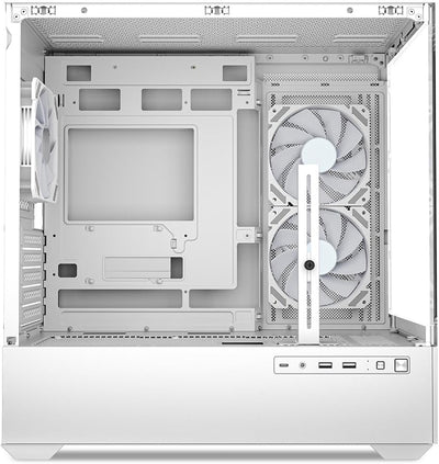 Sharkoon MK6 RGB PC Gehäuse, Micro-ATX, Weiss