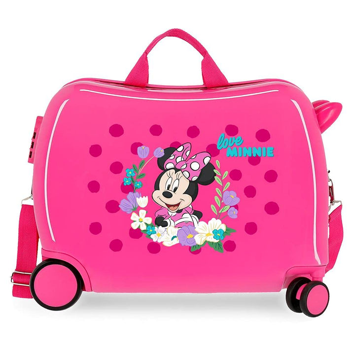 Disney Minnie Golden Days Kinderkoffer, 50 x 38 x 20 cm Kinderkoffer Fuchsie, Kinderkoffer Fuchsie