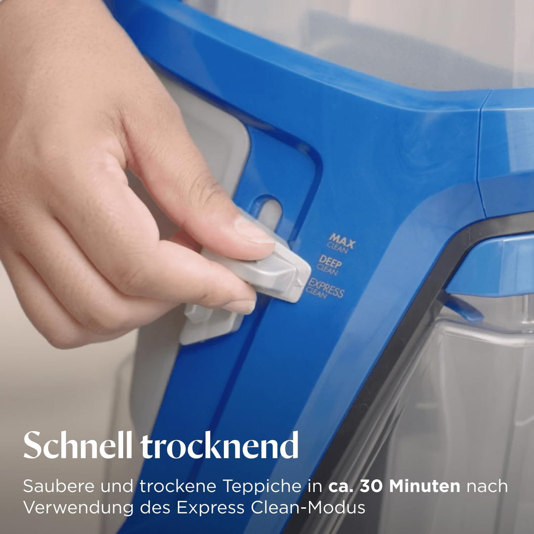 BISSELL ProHeat Revolution, Teppichreiniger, 3 Reinigungsmodi, Teppichwäsche, Polsterreiniger, kabel