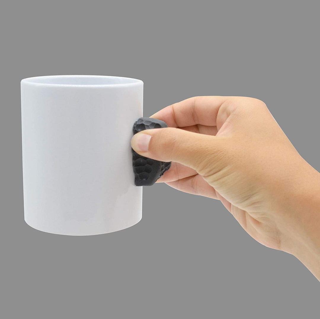 YY Vertical Climbing Tasse aus Keramik und Harz, 30 cl, schwarz