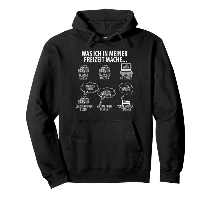 Freizeit Traktor Bauer Landwirt Geschenk Pullover Hoodie