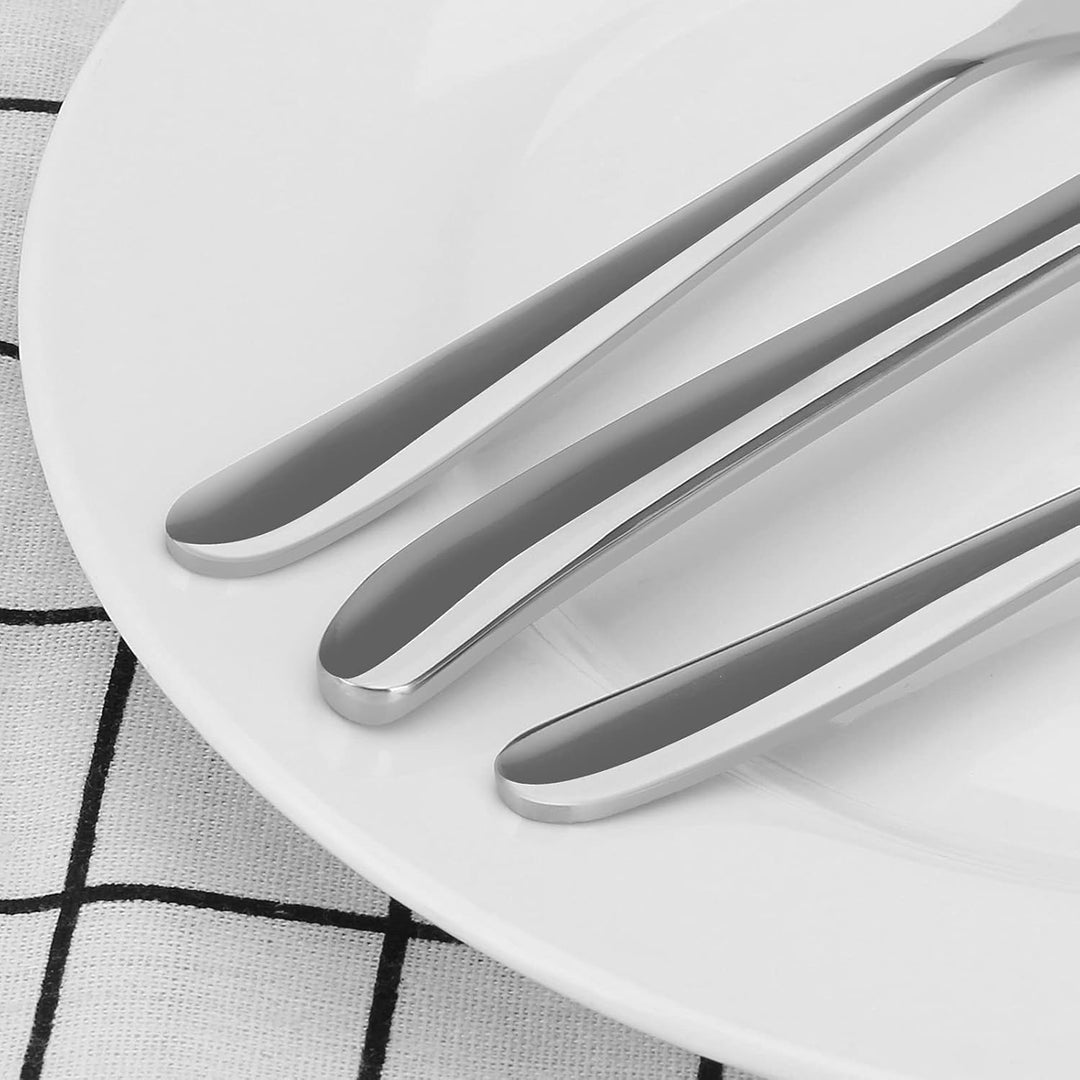 Besteck Set, Bettlife 30-teilig Besteckset für 6 Personen mit Messer/Gabel/Löffel, Edelstahl Essbest
