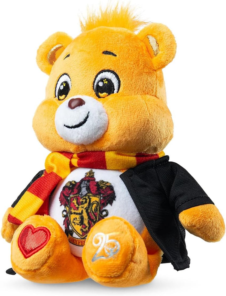 Care Bears Harry Potter Gryffindor Tenderheart Bär, 20 cm, Plüsch, offizielles Hogwarts-Haus, Sammle