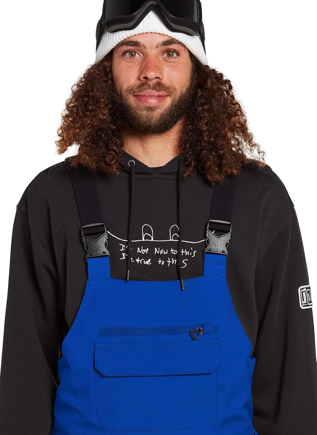 Volcom Herren Roan Bib Overall Bergsteigeranzug L Bright Blue, L Bright Blue