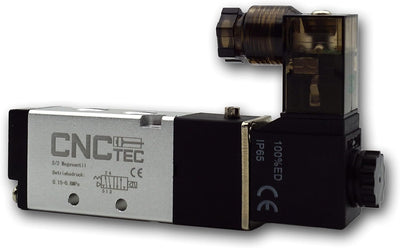 Pneumatik Magnet- Wegeventil 5/2 Wege 1/8" 12 Volt DC (5/2 Wege 1/8" 12 Volt DC) 5/2 Wege 1/8 12 Vol