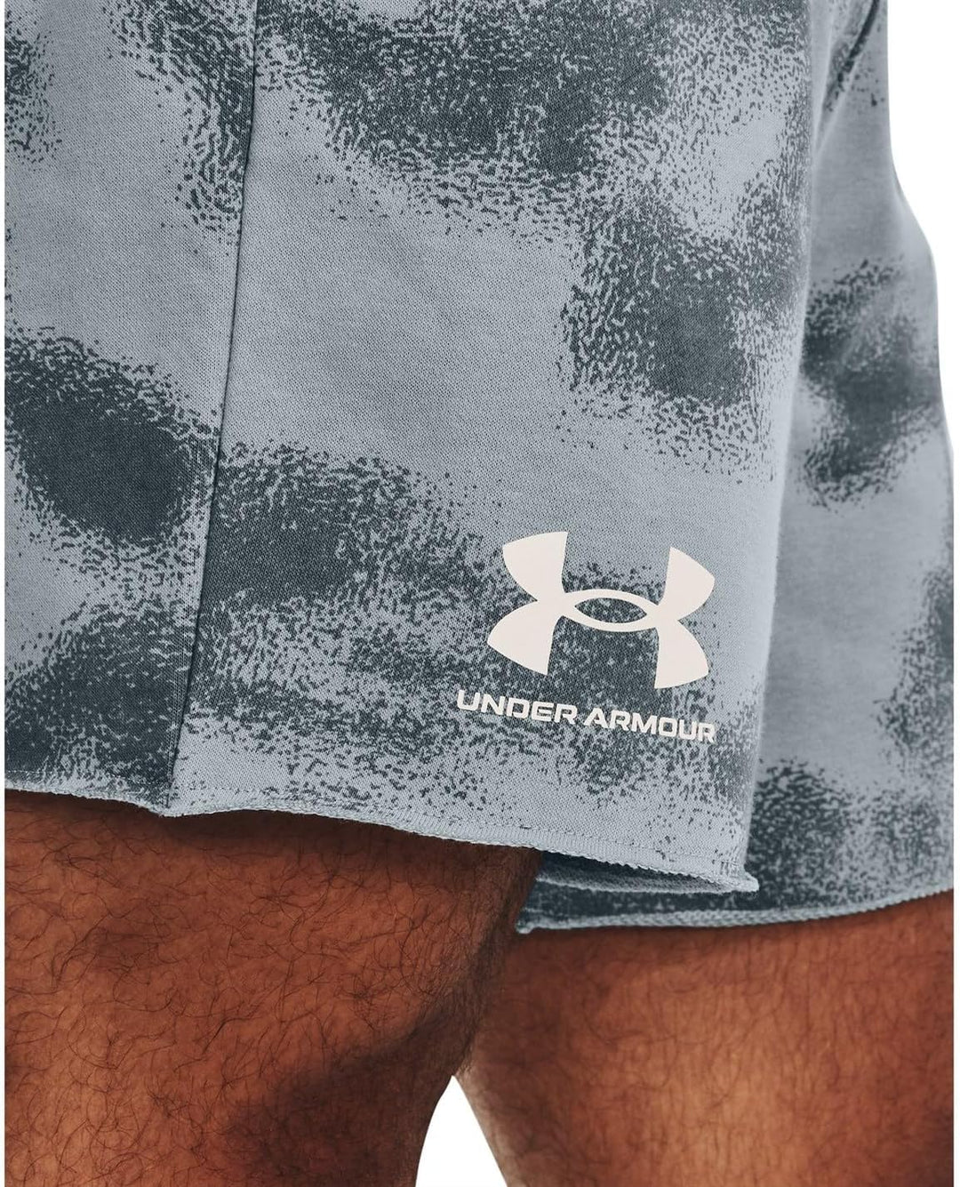 Under Armour Rival Terry 6In Short Herren S Grau, S Grau