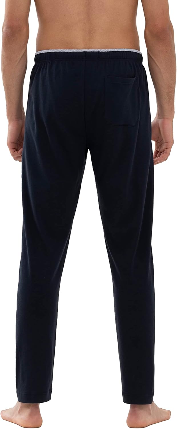 Mey Herren Pyjamahose - Homewearhose mit Komfortbund und langem Bein - Serie N8TEX 2.0-31140 XXL Ind
