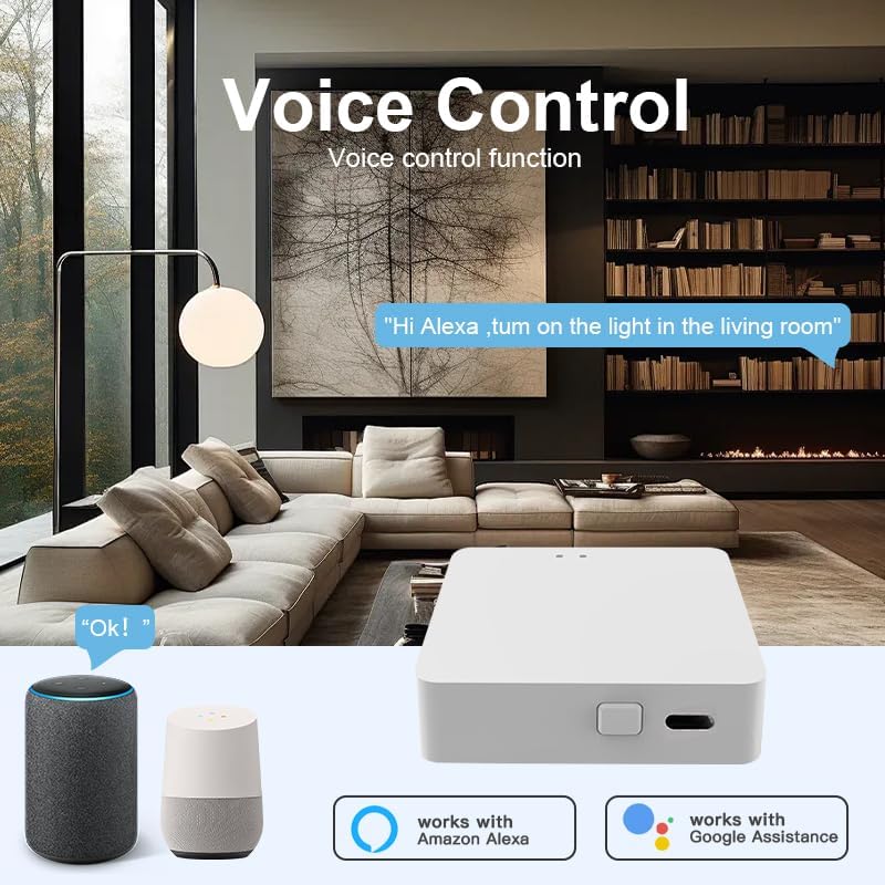Tuya Bluetooth & Zigbee WLAN-Gateway 2.4GHz Bluetooth & Zigbee Gateway, Bluetooth & Zigbee Gateway