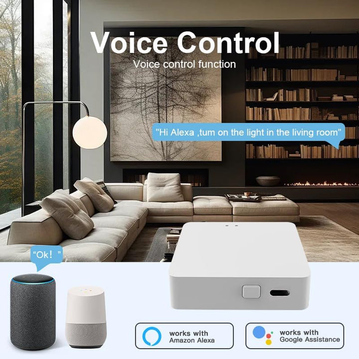 Tuya Bluetooth & Zigbee WLAN-Gateway 2.4GHz Bluetooth & Zigbee Gateway, Bluetooth & Zigbee Gateway