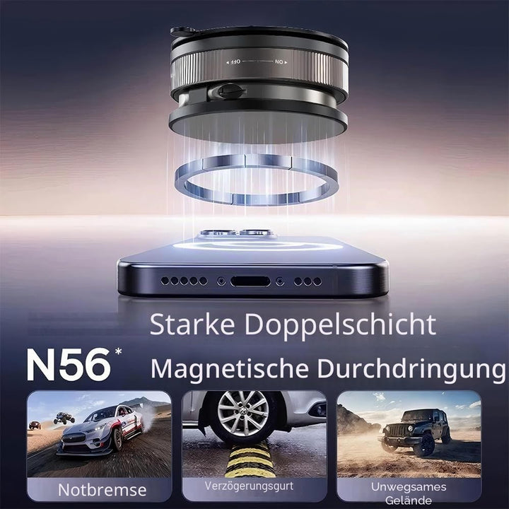 Magnethalter Handy Auto,Handyhalterung für Lüftungslöcher rund Autohalterung Mercedes Benz Schutz ge