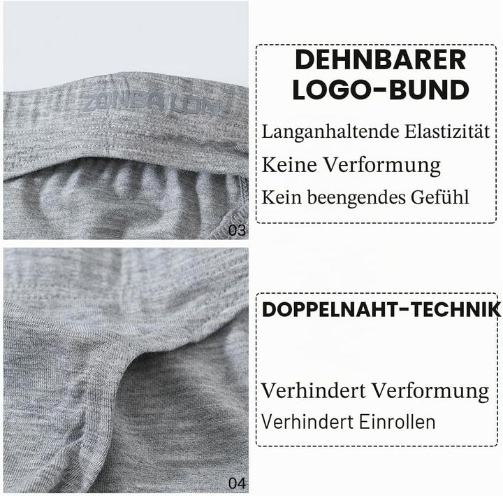 BIATWOWR Herren Dreiecks-Unterwäsche mit verstärktem Beutel für den Intimbereich, sexy, ohne Etikett