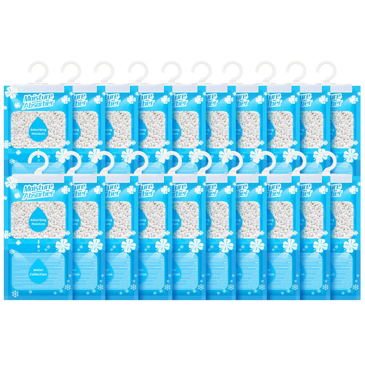 OMECO 20 X 230 G Hängender Entfeuchter Schrank Entfeuchtungsbeutel Luftentfeuchter Kleiderschrank, E
