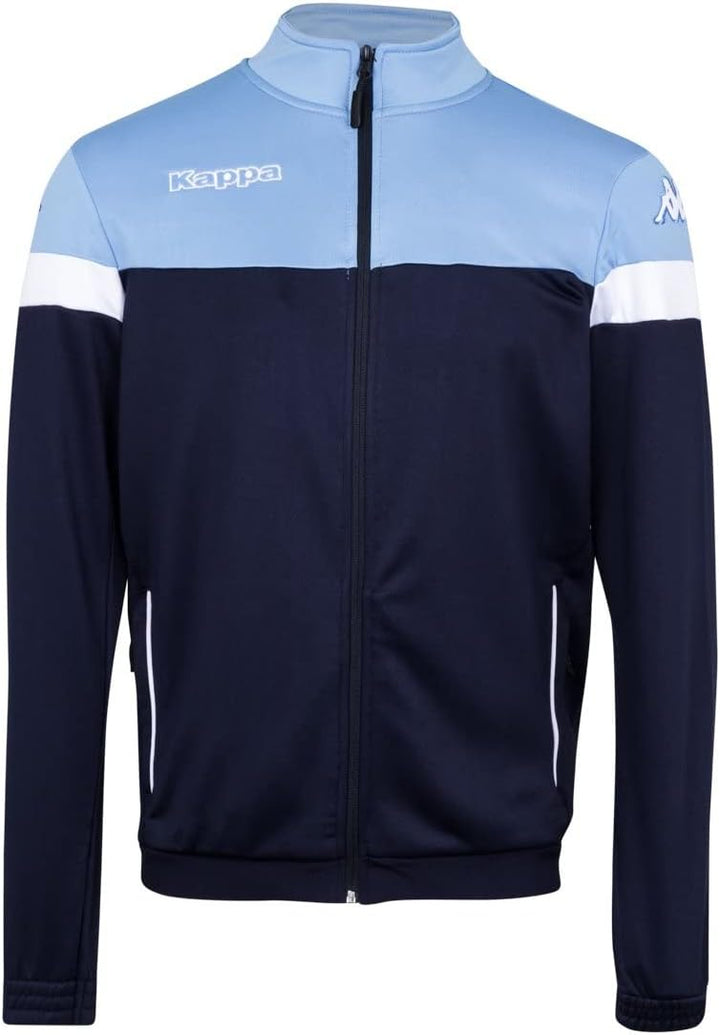 Kappa Herren Vacone JKT Jacke, Marineblau/Blau/Weiss, S