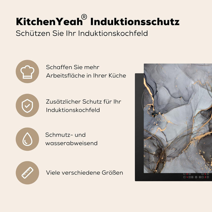 Herdabdeckplatte Einteilig Küche Ceranfeld Abdeckplatte Cerankochfeld Abdeckung Induktionskochfeld S