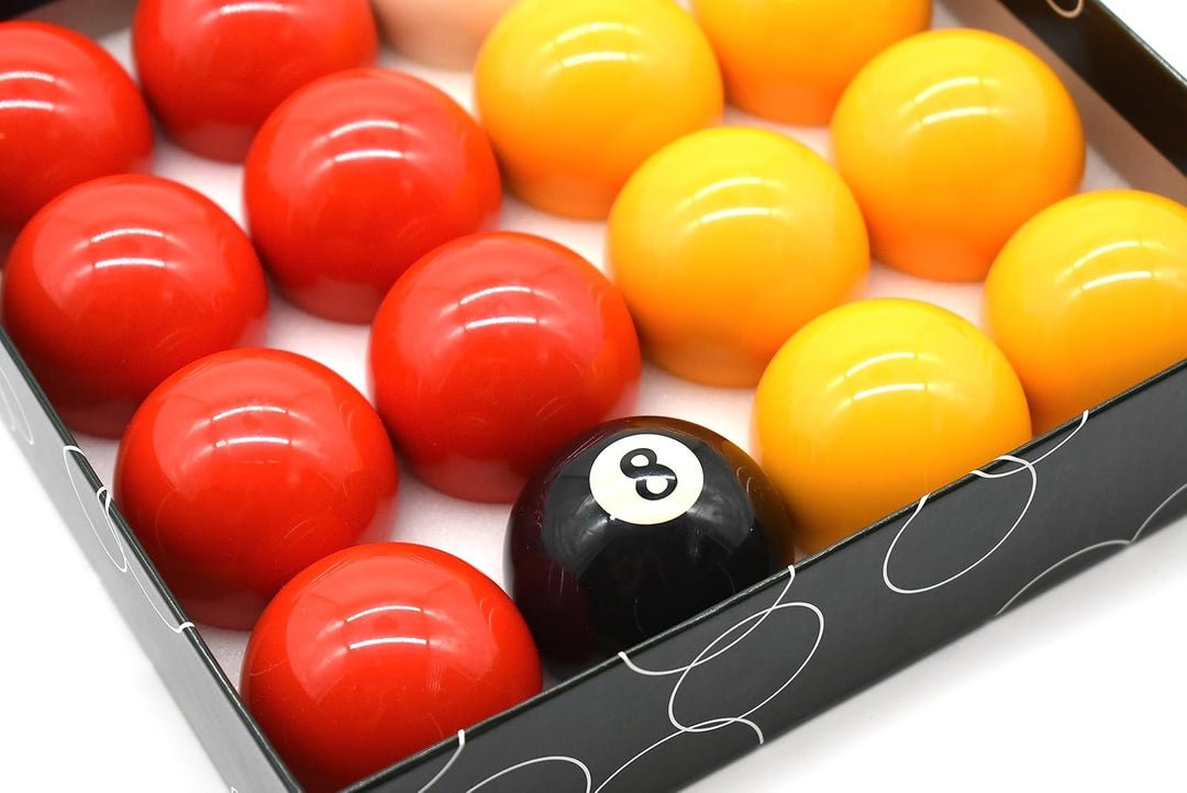 Pool Billard English Pool Billard Kugelset, 50,8mm - für Billardtische bis zu 6 ft.
