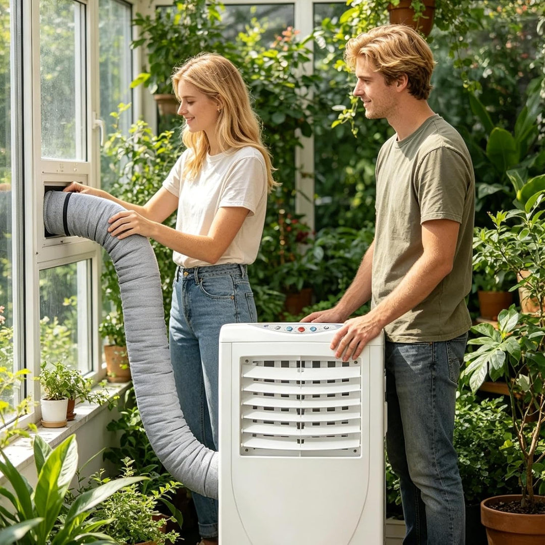 150x50cm Schlauch Abdeckung Für Tragbare Klimaanlage – Für 12,7cm & 15cm Durchmesser Auspuff – Kl-im