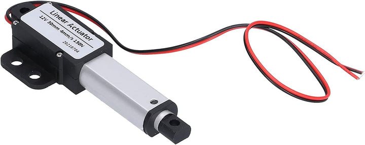 30mm DC 12V Linearaktuator Mini Electric Linear Motion Actuator Kurzschlussschutz T-Typ Schraube(Hub