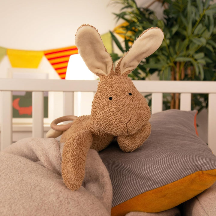 SIGIKID 39846 Mami Spieluhr Hase, yellow für Mädchen und Jungen von 0 bis 36 Monaten beige, beige