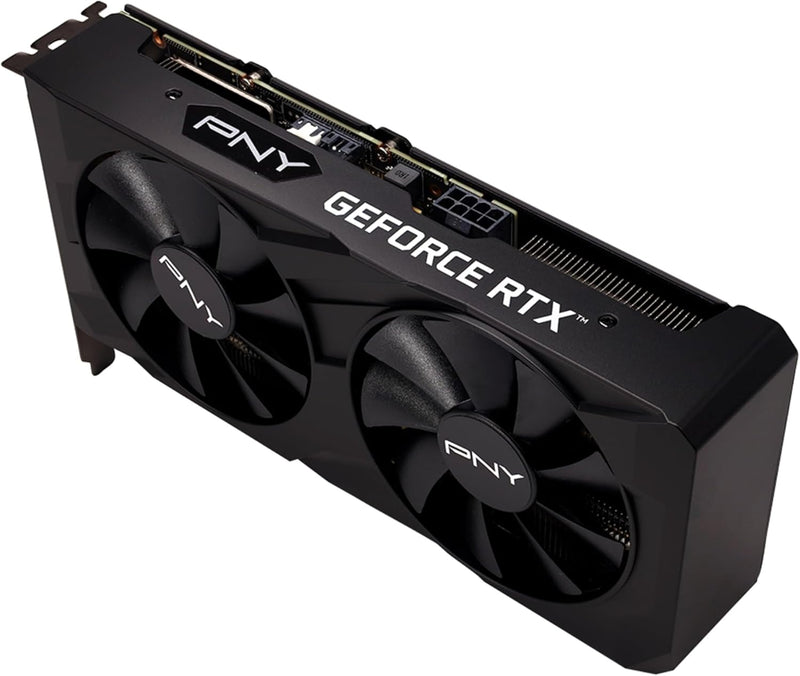 PNY GeForce RTX™ 3050 8GB VERTO Dual Fan Grafikkarte RTX3050 VERTO, RTX3050 VERTO