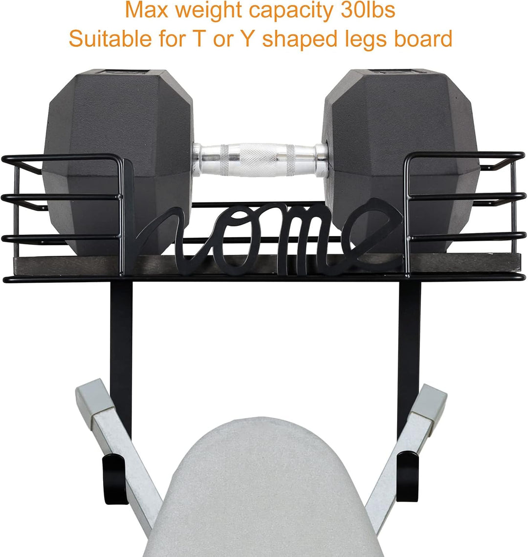 TJ.Moree Wäscheraum-Dekor-Bügelbrett-Kleiderbügel-Wandhalterung, Eisen und Bügelbretthalter, Wäscher