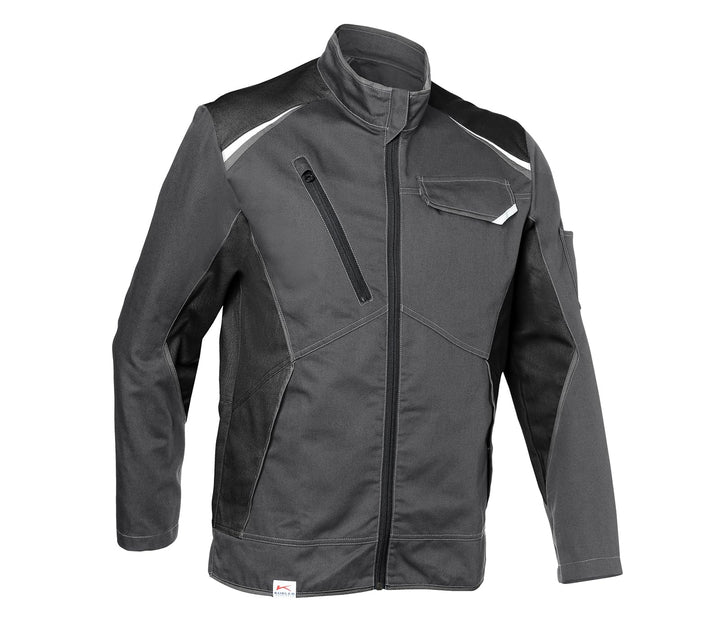 KÜBLER Workwear | KÜBLER ICONIQ Arbeitsjacke | anthrazit/schwarz | Grösse L, L