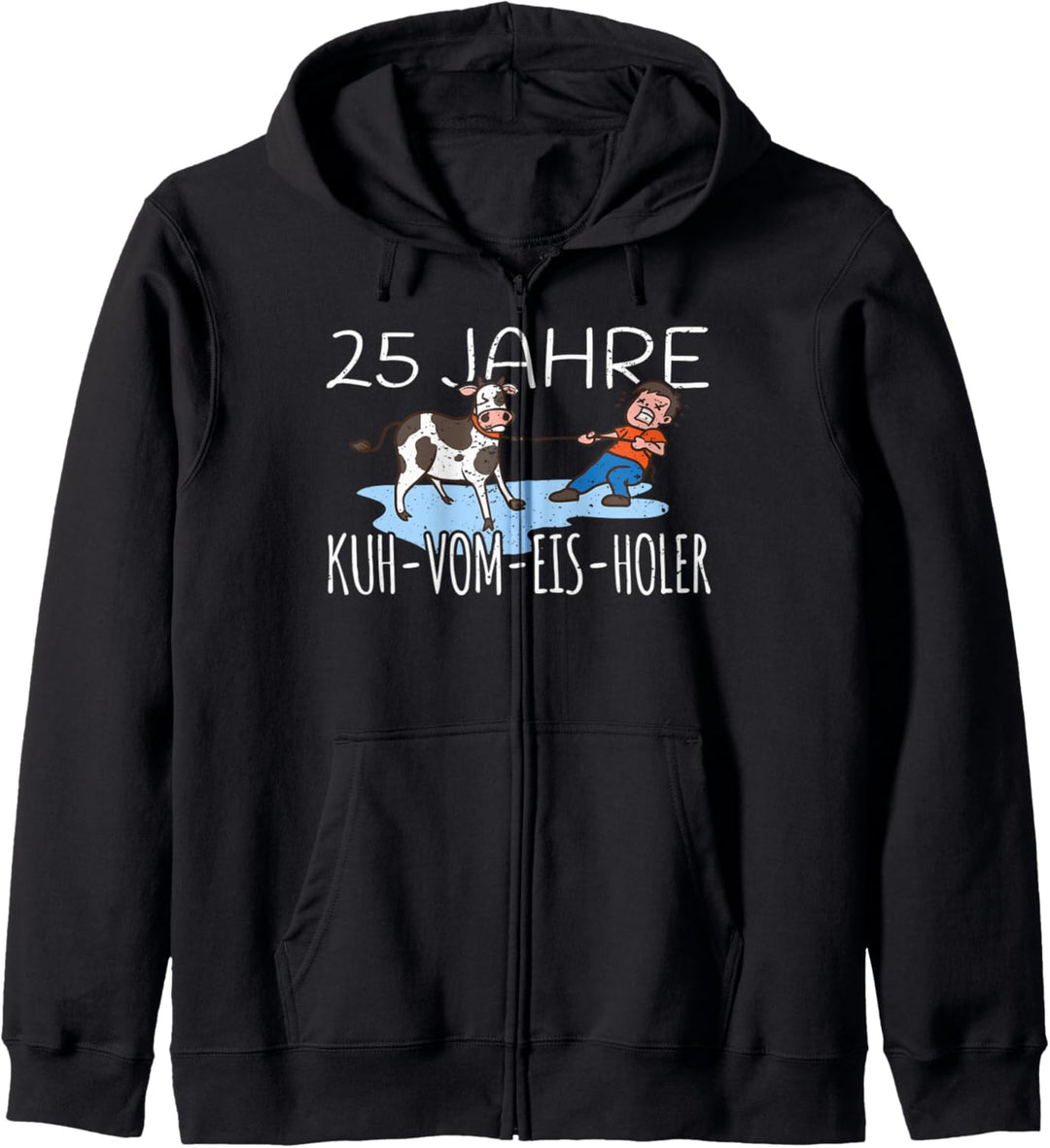 25 Jahre Kuh-vom-EIs-Holer Jubiläum Geburtstag Kapuzenjacke
