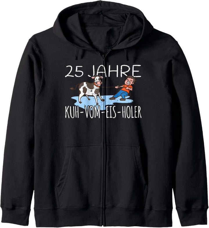 25 Jahre Kuh-vom-EIs-Holer Jubiläum Geburtstag Kapuzenjacke