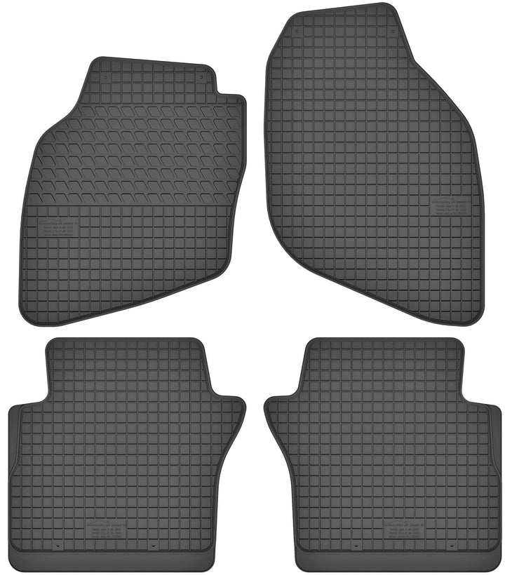 Gummimatten Gummi Fussmatten Satz für Honda Jazz II/City IV (2002-2008) - Passgenau