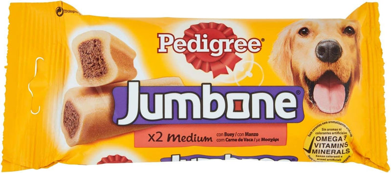 Pedigree Riesenknochen Medium mit Rind 12 x 2 Stück
