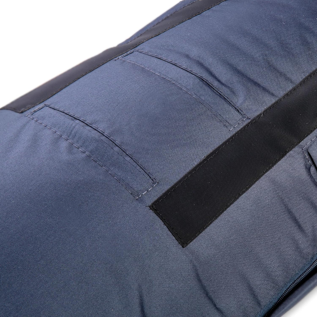 Fellhof 109401 Lammfell-Fusssack Garmisch, Oeko-TEX® Standard 100 Zertifiziert, 45x97 cm, Wind- und