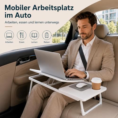 Klappbarer Laptoptisch, Laptop Tisch Höhenverstellbar