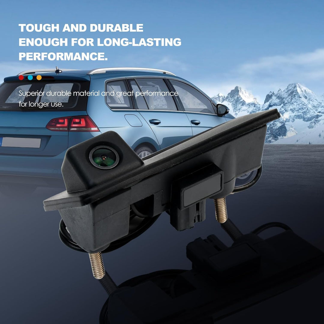 Auto Rückansicht mit Push Button Reverse Camera für Golf Variant S-a-n T-g-n T-u-n T-u-g Yeti Alhamb