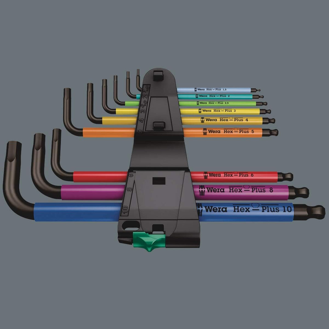 Wera 05006617001 Kraftform Kompakt VDE Big Pack 1, 26-teilig & 950 SPKL/9 SM N Multicolour Winkelsch