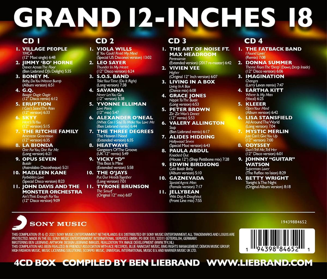 Grand es 18, Audio-CD