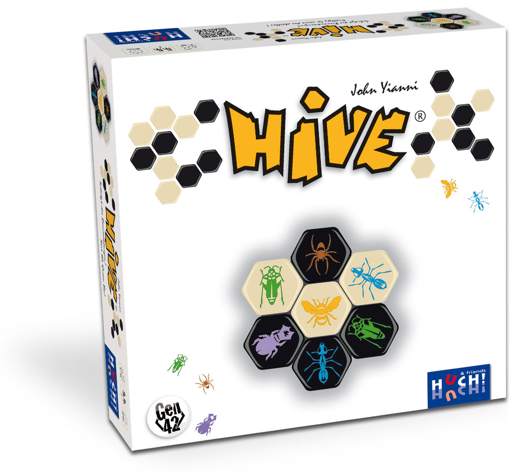 HUCH!, Hive - Das preisgekrönte, abstrakte Strategiespiel, Spannendes Taktikspiel mit einzigartigen