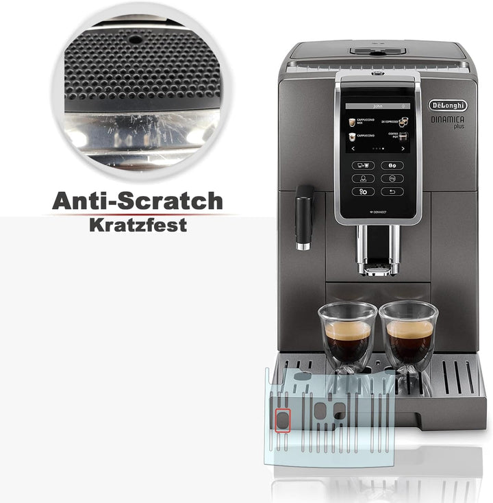 Abtropfblech Kratzschutz geeignet für DeLonghi Dinamica Plus 356.57-356.77 Abtropfblech Dinamica Plu