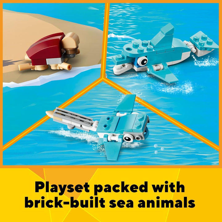 LEGO Creator 3in1 Surfer Beach House 31118 Building Kit Featuring Beach Hut and Animal Toys, New 202