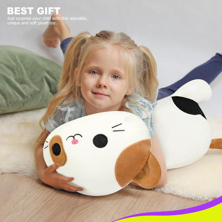 shownicer Plüschtier Katze Kuscheltier Stofftier Kawaii Katze Plüsch Kissen Spielzeug Kätzchen Plüsc