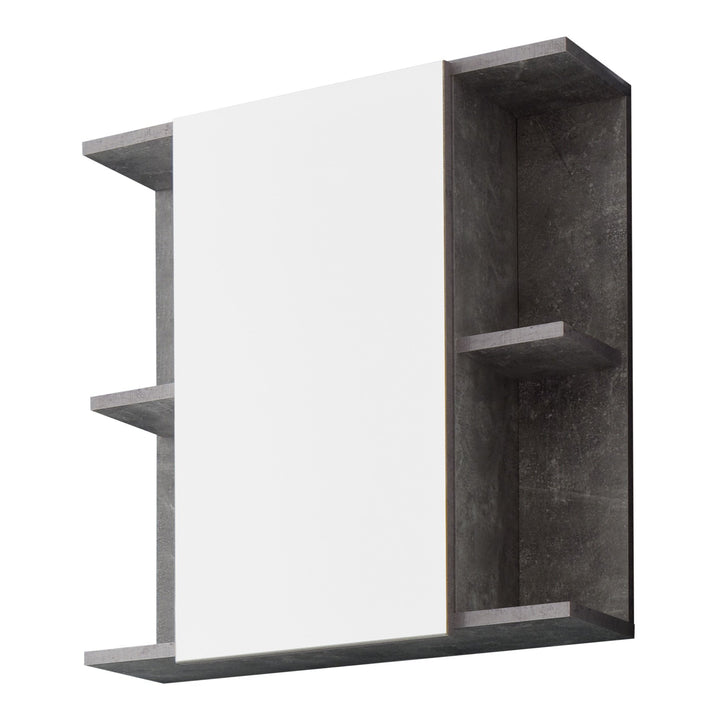 trendteam smart living - Spiegelschrank Spiegel - Badezimmer - Nano - Aufbaumass (BxHxT) 60 x 62 x 2