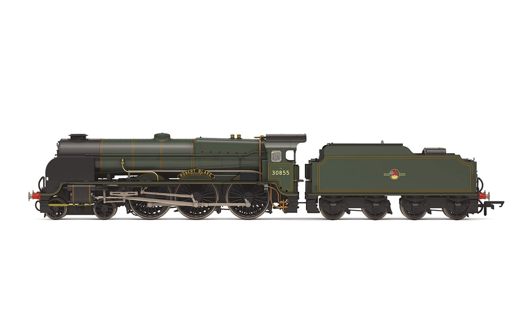 Hornby R3733 BR (spät), Lord Nelson-Klasse, 4-6-0, 30859 Robert Blake – Lokomotive der 4. Ära – Damp