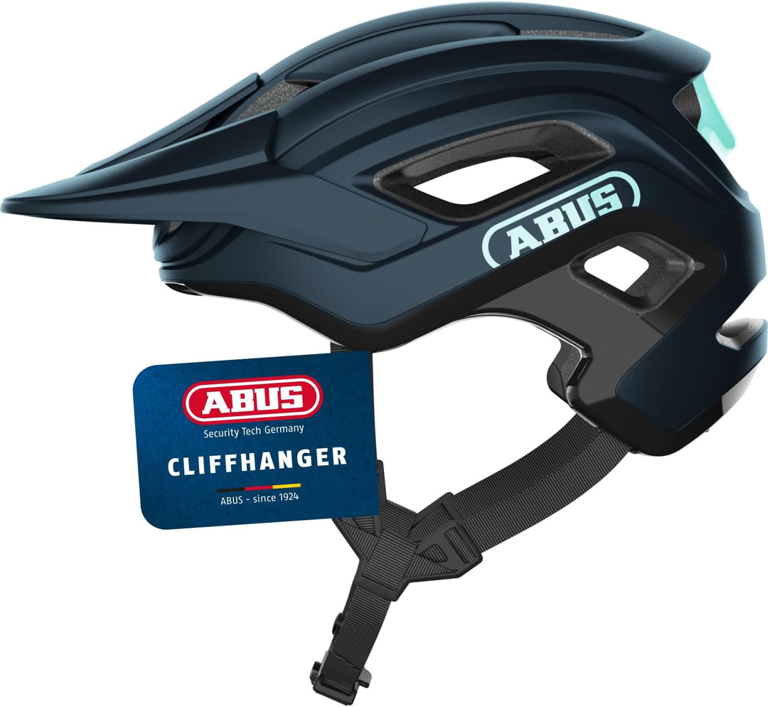 ABUS MTB-Helm Cliffhanger - Fahrradhelm für anspruchsvolle Trails - mit grossen Lüftungsöffnungen &