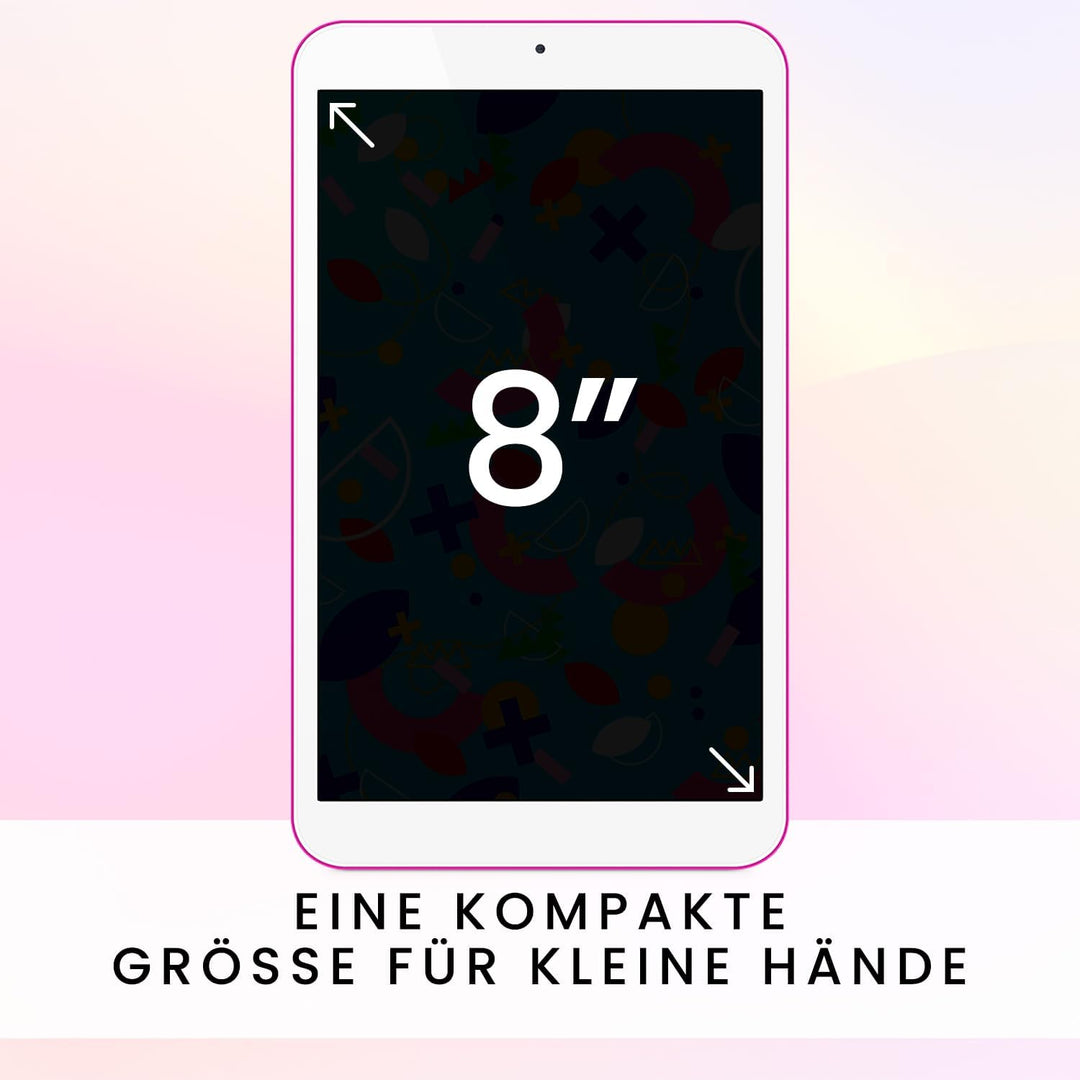 SPC Gravity 3 Mini – Tablet für Kinder mit 8" Display, Kindersicherung, 4GB RAM, 64GB erweiterbarer