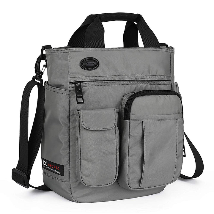 Crossbody Messenger Bag Multifunktionale Umhängetasche Laptoptasche für Damen und Herren College Sch