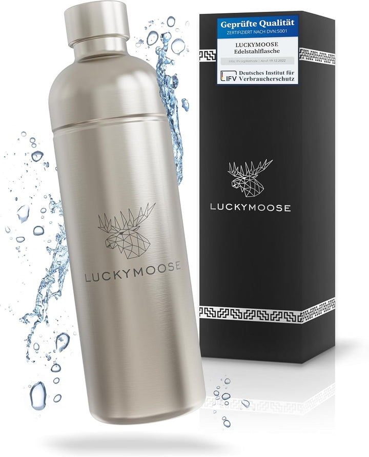 Luckymoose® Flasche für Aarke Carbonator 3, Philips GoZero & Brita sodaOne Wassersprudler - Spülmasc