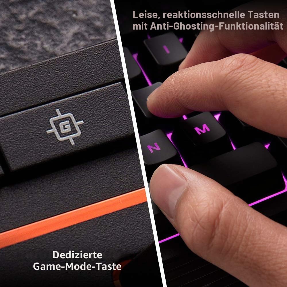 HyperX Alloy Core RGB – Membran Gaming-Tastatur (US Layout), Tastatur